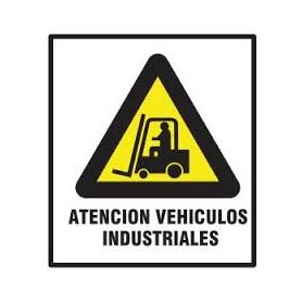 Cartel 40 X 45 - N° 26 - Atencion Vehiculos Industriales